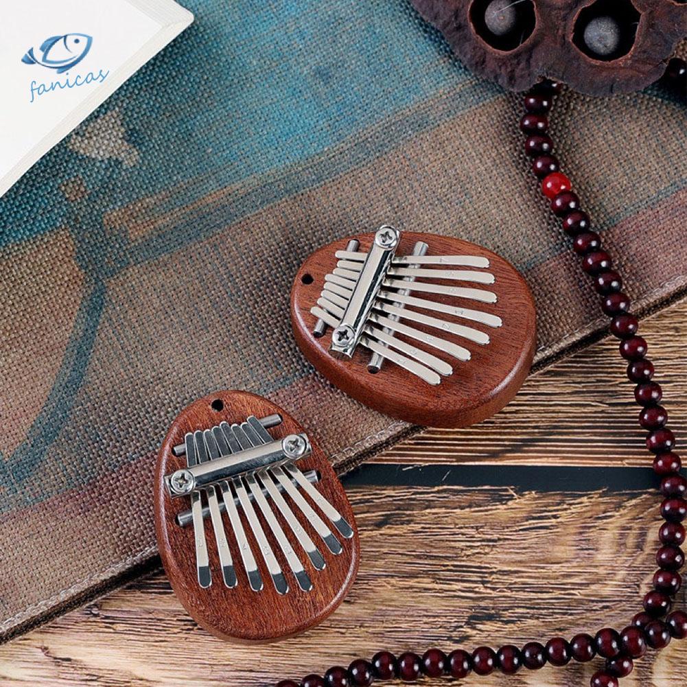 Fanicas.vn Nhạc Cụ kalimba mini Bằng Gỗ 8 Tông