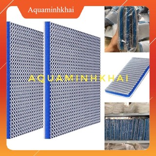 Bông lọc 6D/ Thảm lọc 6d thế hệ mới - Vật liệu lọc bể cá (50x11x2cm) (40x30x2cm)