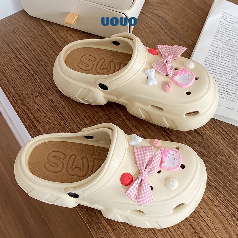 UOUO dép sandal nữ dép đi biển dép đế cao Thoải Mái Xinh Xắn  FDL2390QV2 37Z230912