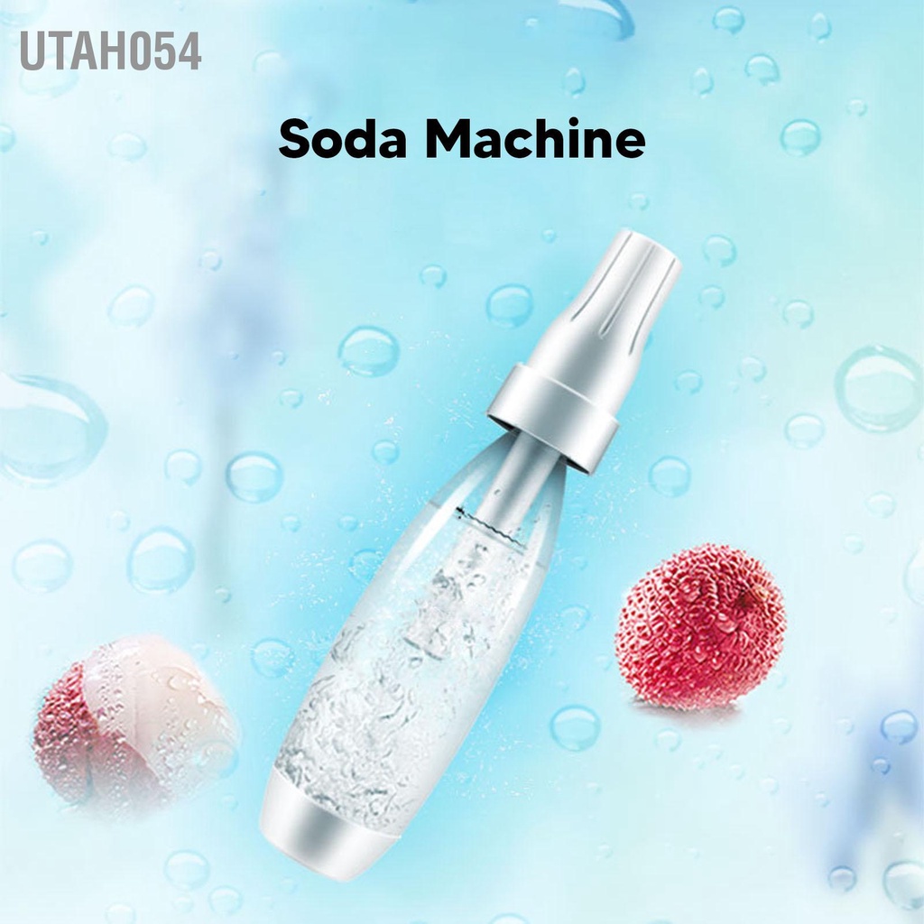 Utah054 Hướng dẫn sử dụng máy làm nước ngọt Soda có ga tự chế Máy tạo