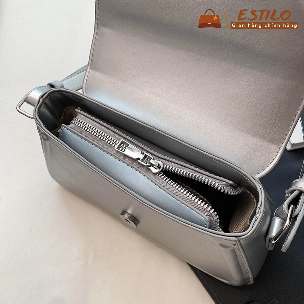 Túi xách nữ đeo chéo, đeo vai ESTILO size 22cm HA386