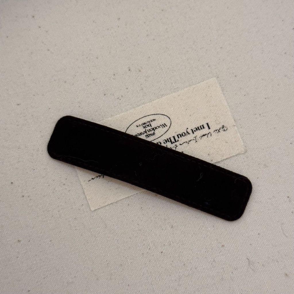 Kẹp Tóc Nhung Hình Vuông Kiểu Dáng Đơn Giản Hợp Thời Trang