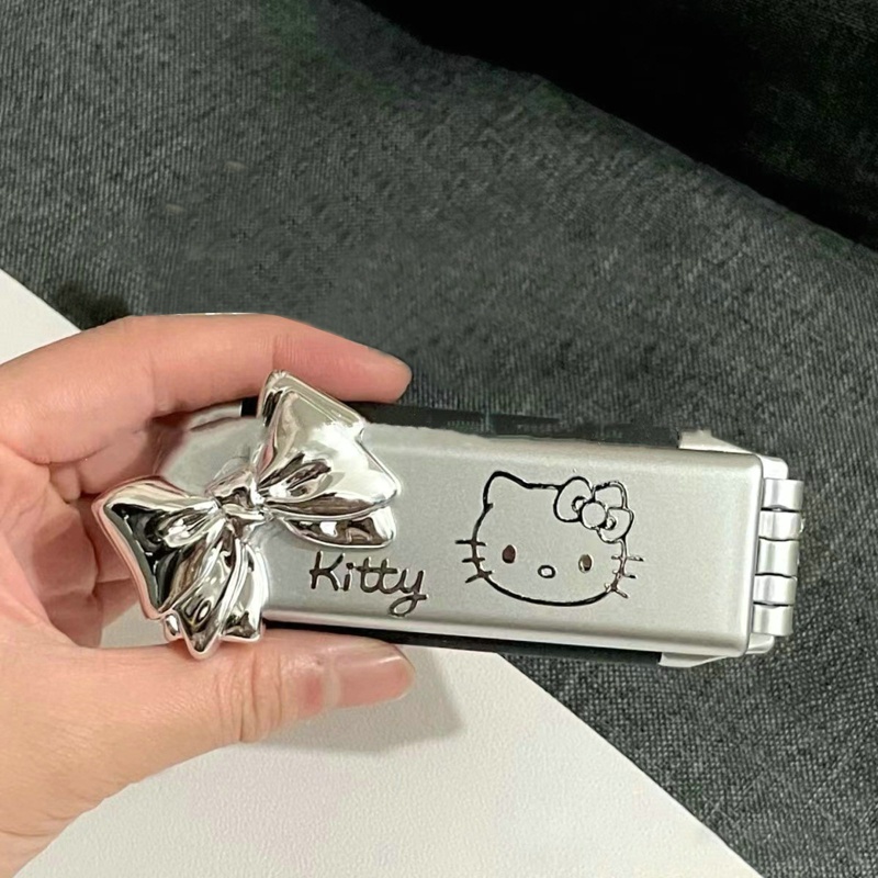 Hello kitty Lược Gấp Có Gương Hình Hoạt Hình my melody cinnamoroll