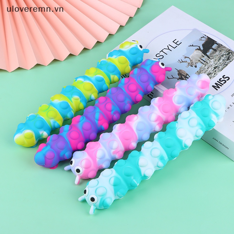 Uloveremn Đồ Chơi Giác Hút Hình Sâu Bướm 3d Giải Tỏa Căng Thẳng