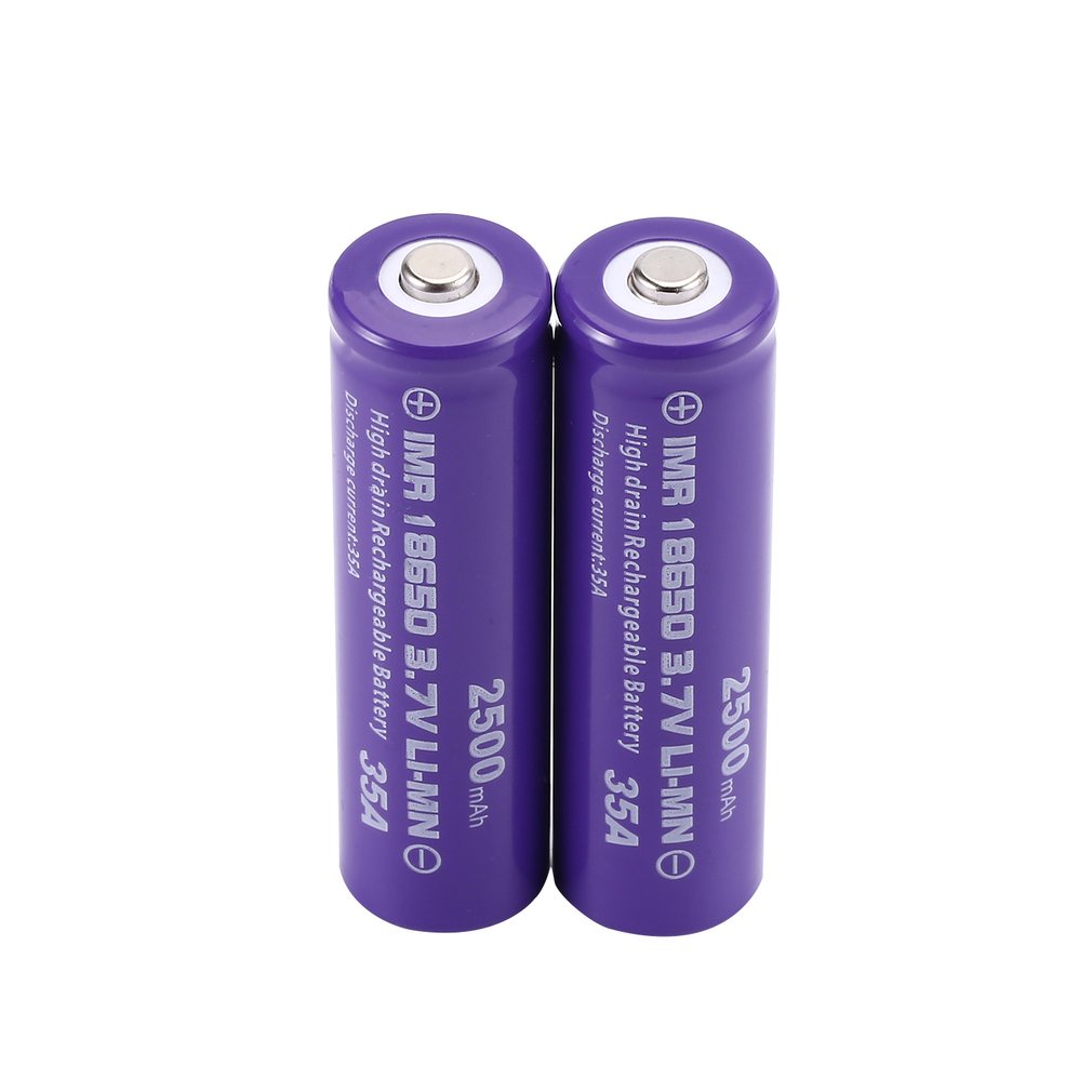 Battery Vtc6 3.7V 2500mAh Li-Ion Rechargeable 18650 C6 30A Batteries.