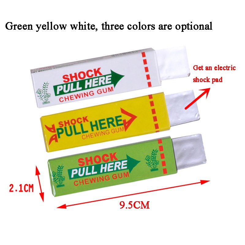 Đồ Chơi Kẹo Cao Su chewing gum Bằng Điện Vui Nhộn Cho halloween