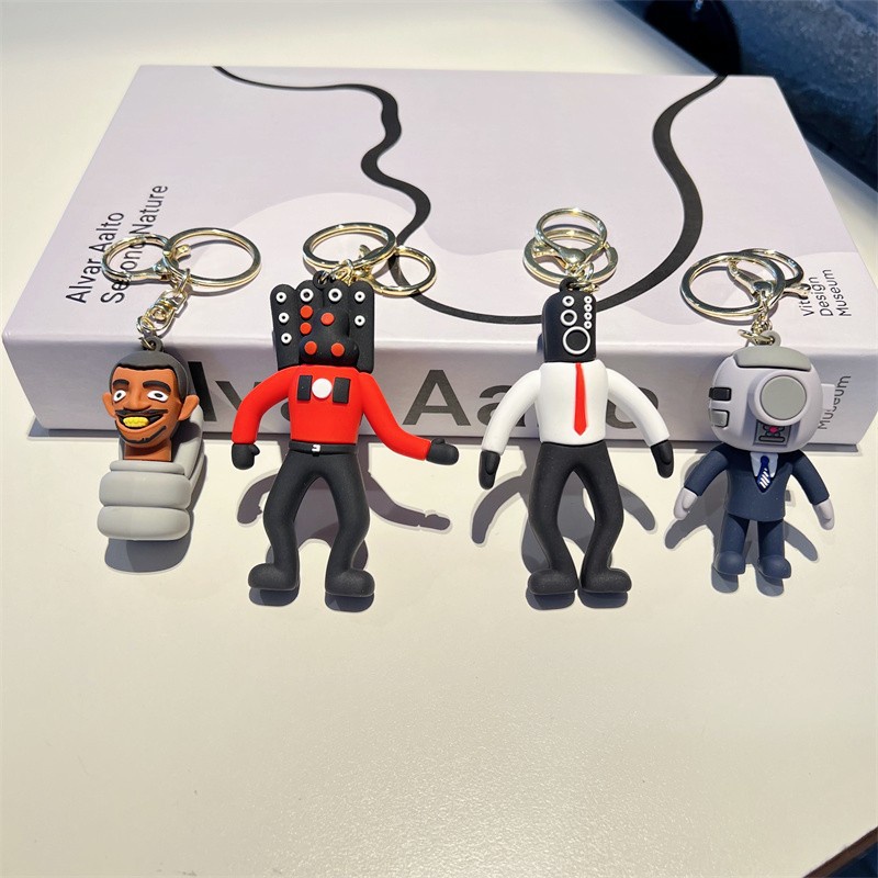 Skibidi Móc Khóa Hình Người Dơi Tây Ban Nha Độc Đáo