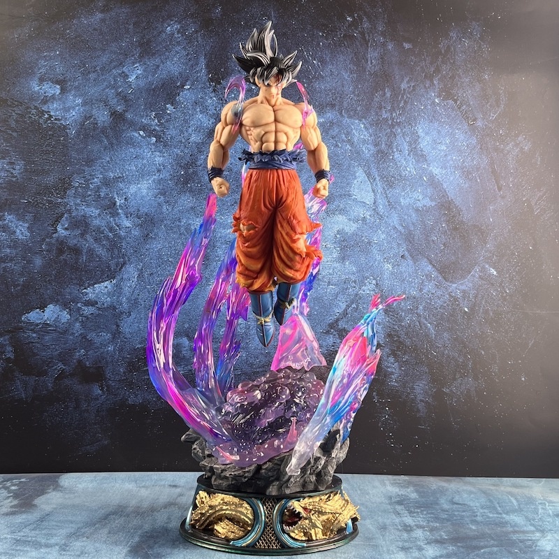 MH66 - Mô Hình Son Goku Bản Cao Cấp Bản Năng Vô Cực Ultra Instinct Cao 55cm  hế - Mô Hình Dragon Ball SẴN HÀNG