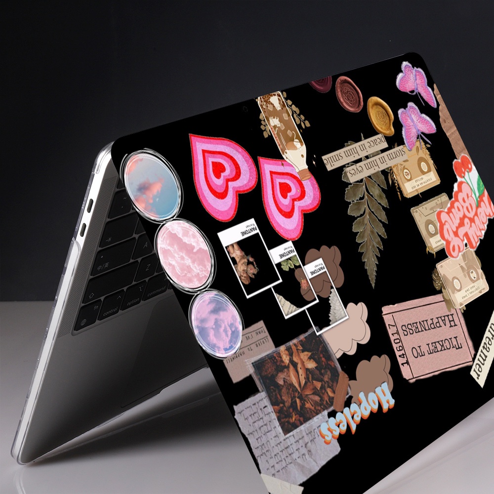 Hard Plastic Case Compatible For Macbook Case Air Pro 13 14 15 16 M2 A2681 A2779 A2780 2023 Retina M1 A2337 A2179 2020 Air Pro 13.3 Inch Case With Keyboard Cover Dust Plugs C6SP