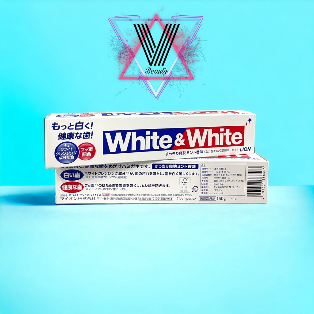 Kem đánh răng White and White của Nhật 150g