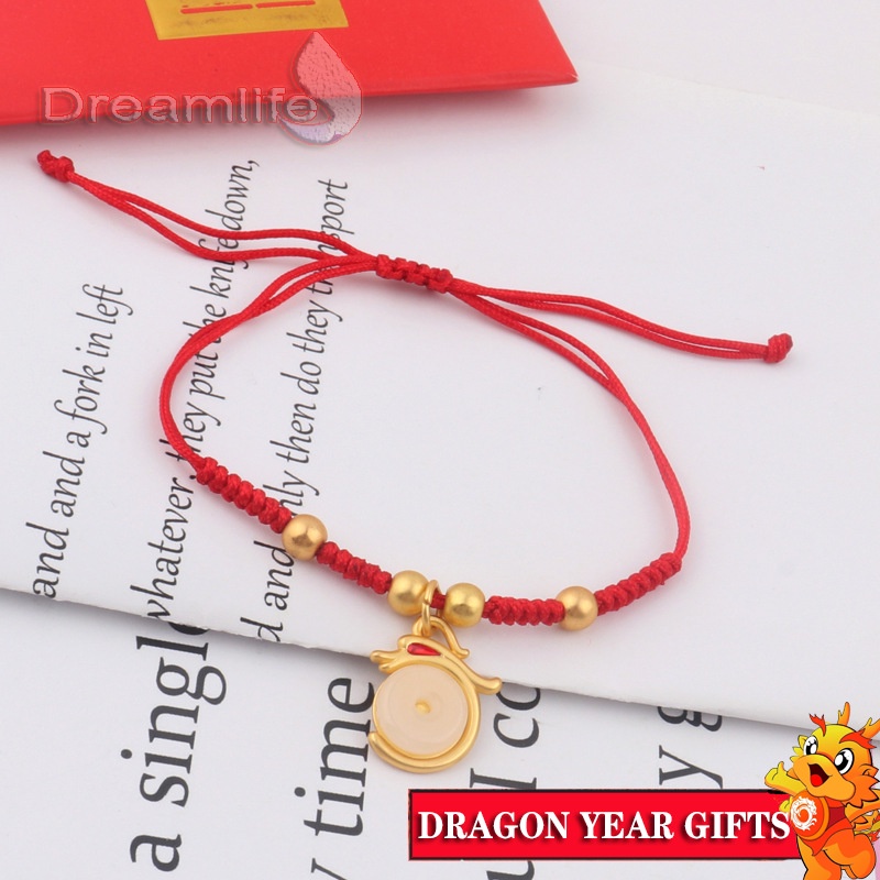 Vòng Tay Bện Dây Đỏ May Mắn Cho Cặp Đôi