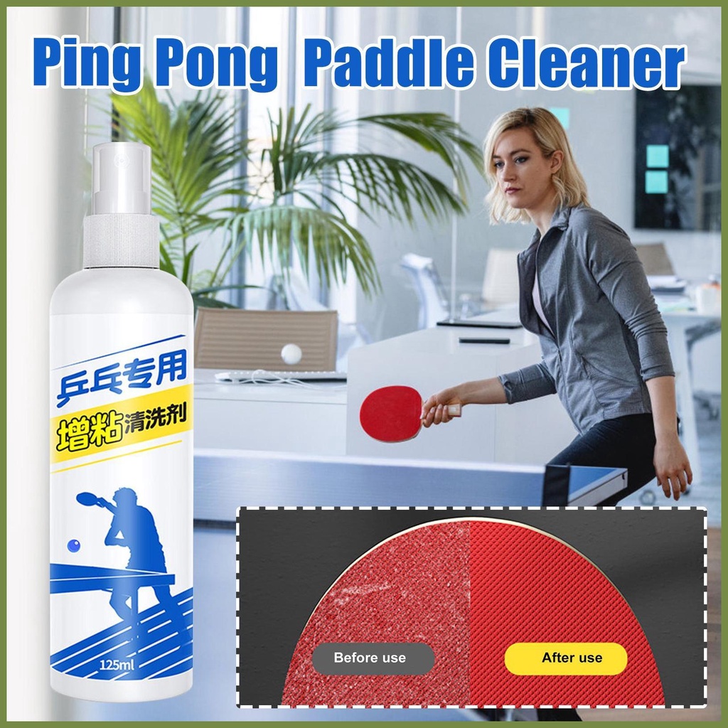 Ping pongs Dụng Cụ Vệ Sinh Vợt Bóng Bàn Bằng Cao Su Cán Gỗ kouvn