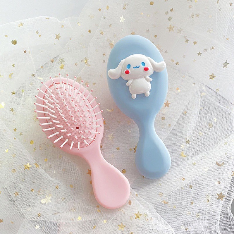 Lược Túi Khí sanrio kuromi cinnamoroll my melody Hoạt Hình Chống Tĩnh Điện Cho Nữ