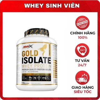 Sữa tăng cơ Amix Gold Isolate Whey Protein, 5 Lbs nhập khẩu Anh