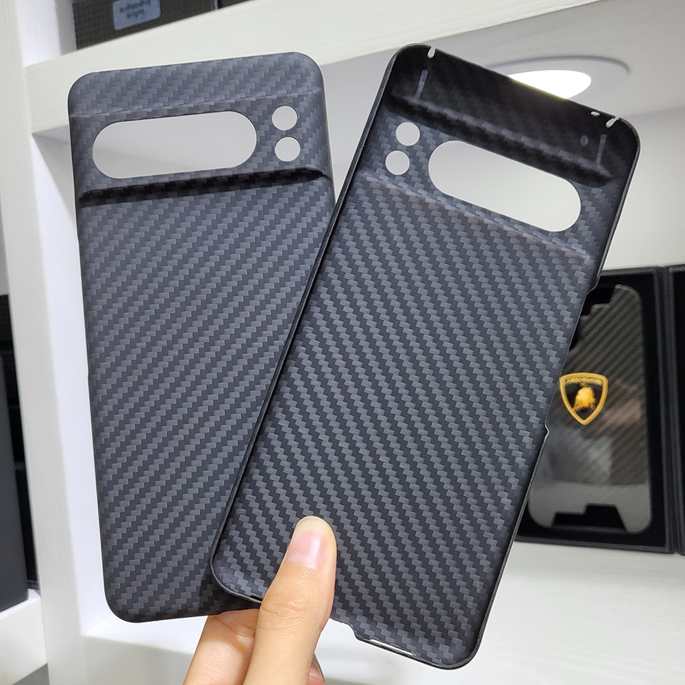 Bao Da Điện Thoại Sợi carbon Siêu Mỏng Cho google pixel 8pro pixel 8pro 5g Ốp