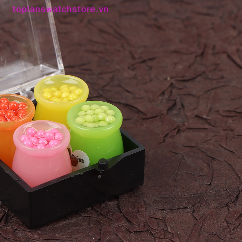 Toplanswatchstore Mô Hình Bánh Kem Tráng Miệng Tỉ Lệ 1: 12 Trang Trí Nhà Búp Bê vn