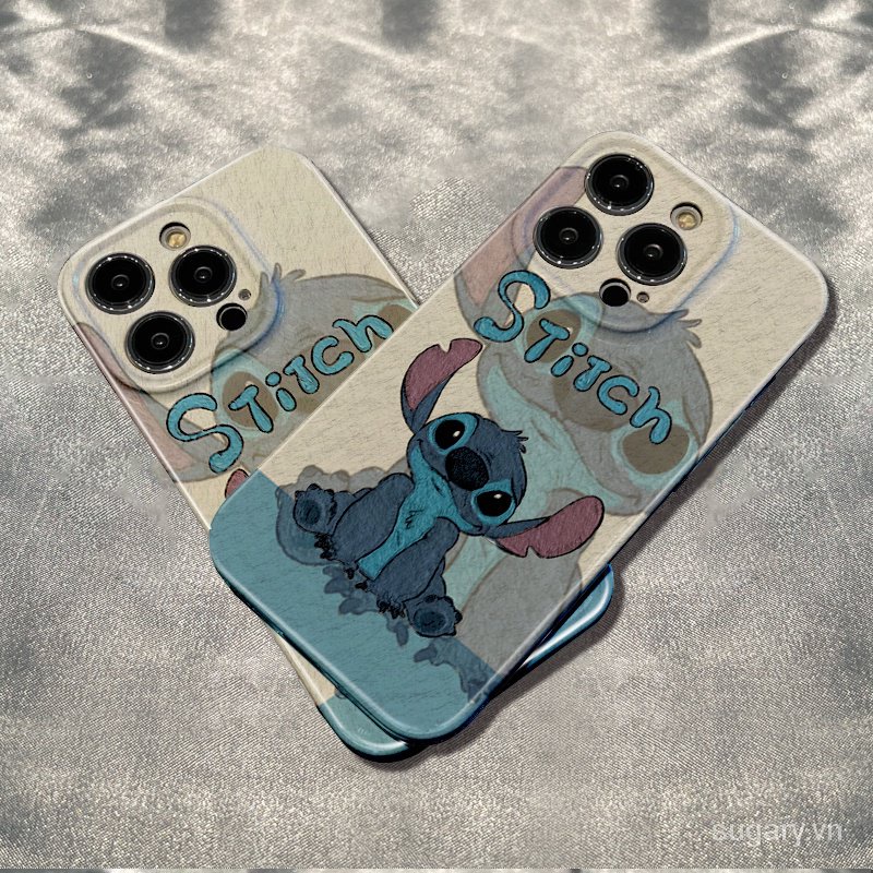 Ốp Điện Thoại Cứng Chống Va Chạm Hình stitch Cho iphone 15promax 14promax 13promax 15 14 13 12 11 pro max 15pro xr xsmax 14plus 7 8 plus
