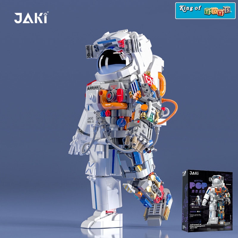 Đồ Chơi Lắp Ráp Kiểu Lego Mô Hình Phi Hành Gia Du Hành Vũ Trụ Dawn ASTRONAULT Jaki No.9106 Với 800 .
