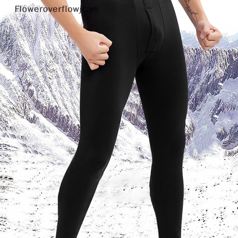 Fjr Quần Legging Dài Ôm Dáng Co Giãn Mềm Mại Giữ Ấm Mùa Đông Thoải Mái Có size Lớn Cho Nam