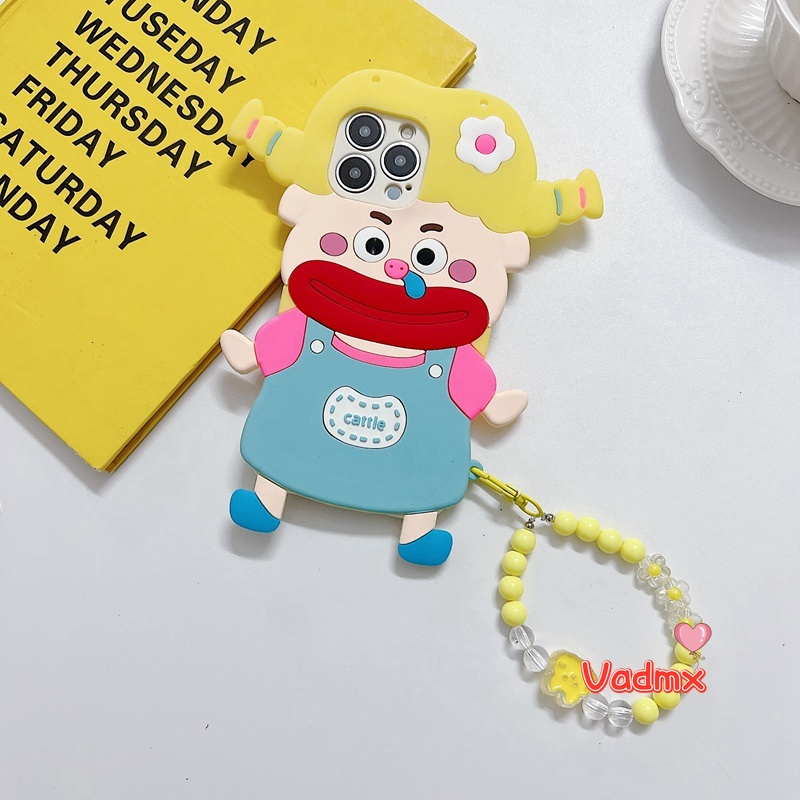 Ôp Điện Thoại Hình Cô Gái Vui Nhộn Cho samsung galaxy a42 a40 a10s a10 a30 a20 m33 m14 5g m52 m51 m42 m31 f52 Ốp