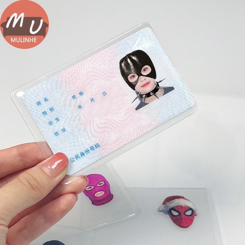 Kẹp Giữ Thẻ id / Danh Thiếp Trong Suốt Tiện Dụng
