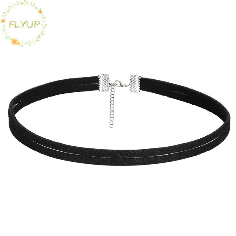 Flyup Vòng Cổ choker Dây Nhung Co Giãn Phong Cách gothic Cổ Điển vn
