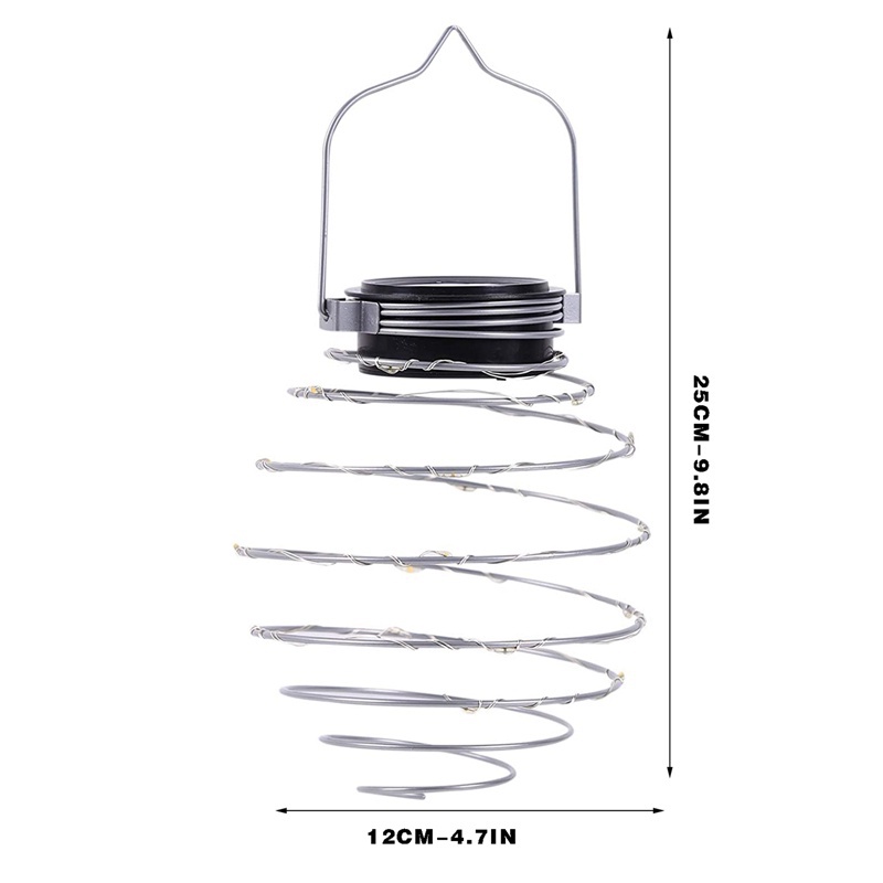 Set 1 / 4 Đèn led Năng Lượng Mặt Trời Chống Thấm Nước Treo Trang Trí Sân Vườn Ngoài Trời