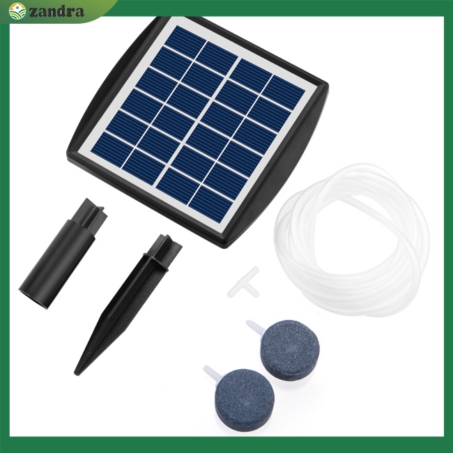 Máy Bơm Oxy Cho Bể Cá Dùng Năng Lượng Mặt Trời 3.7v 2200mah Tiện Dụng