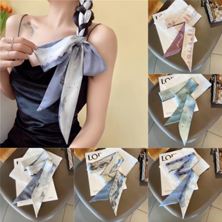 Dây Cột Tóc Ruy Băng Bằng Lụa Cao Cấp Thời Trang Hàn Quốc Cho Nữ