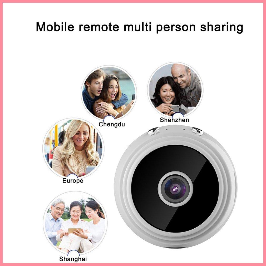 Cemera Mini A9 1080P High Definition WIFI CCTV IP White Security Cameras