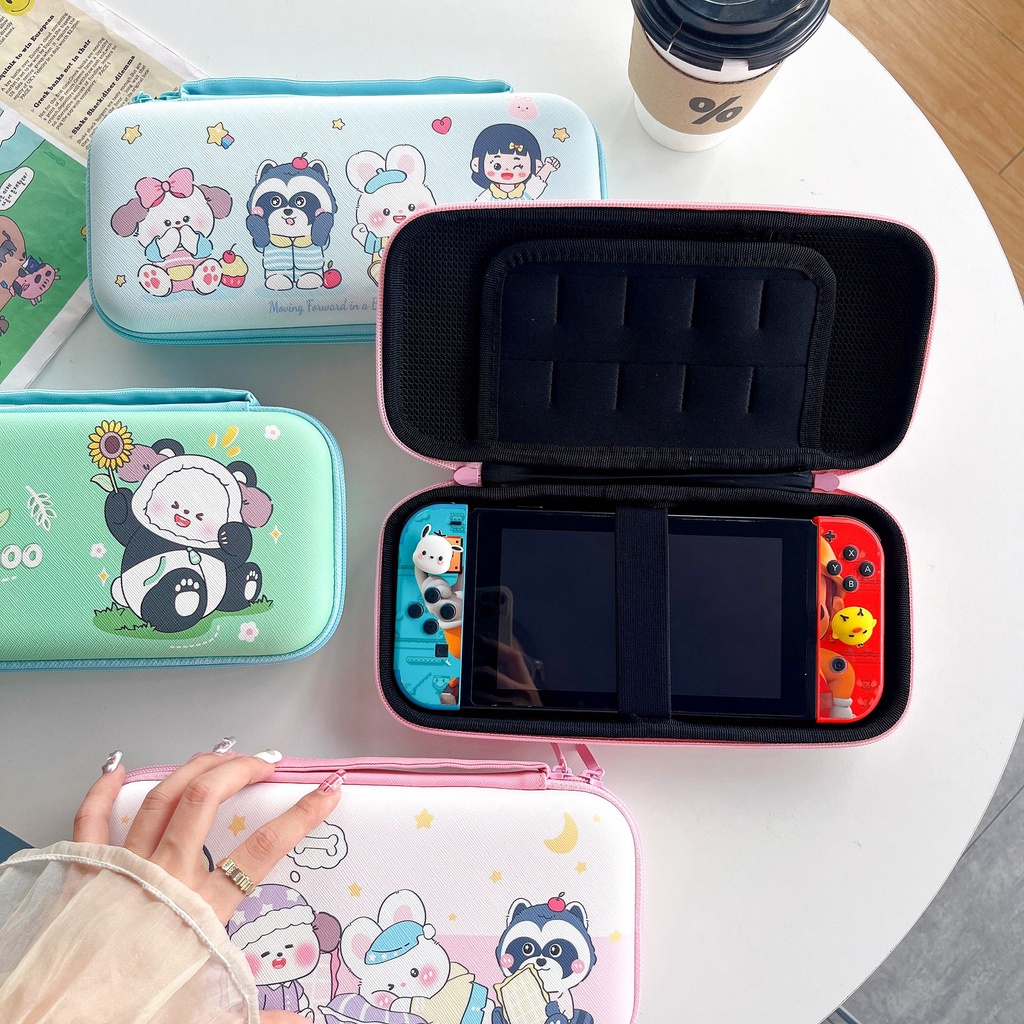 Hoạt Hình Túi Đựng Máy Chơi Game nintendo switch Họa Tiết kuromi Xinh Xắn