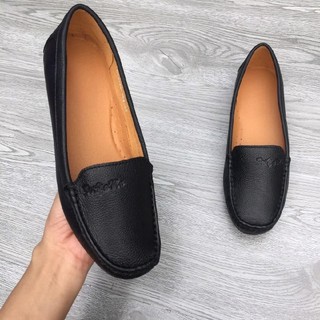 giày mọi da bò thật
