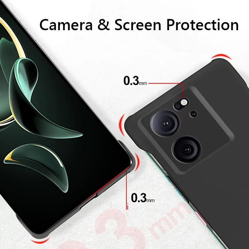 Ốp Điện Thoại pc Cứng Siêu Mỏng Không Viền Cho xiaomi 13t pro 13t pro xiaomi13t pro 5g realme10proplus + 5g