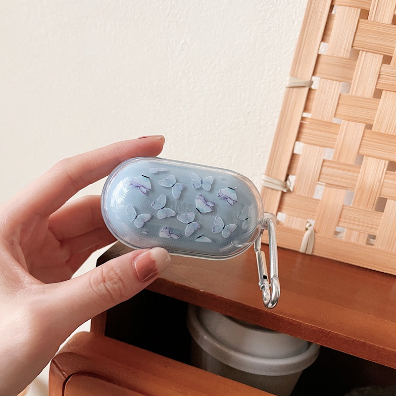 Ốp Điện Thoại tpu Trong Suốt Họa Tiết Hoạt Hình Đơn Giản Cho samsung galaxy buds / galaxy buds+ plus