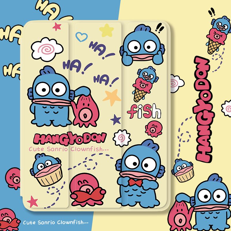 Ốp Máy Tính Bảng Trong Suốt In Hình Cá Hề Cho ipad air 4 air 5 gen9 gen10 ipad gen8 gen7 ipad gen6 g