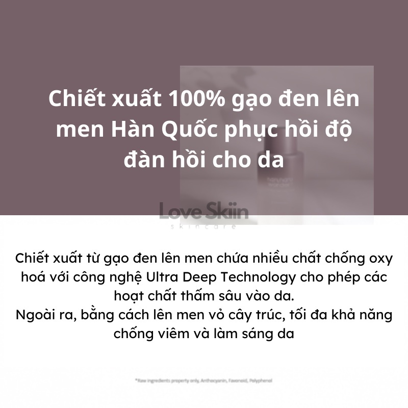 Nước cân bằng gạo đen HaruHaru Black Rice Hyaluronic Toner_for sensitive skin 150ml