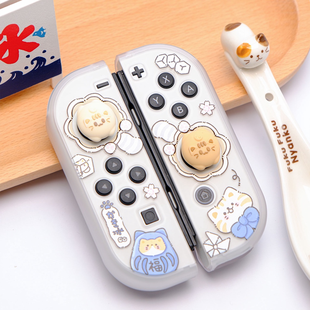 Ốp Bảo Vệ Máy Chơi Game nintendo switch Hình Mèo Đáng Yêu