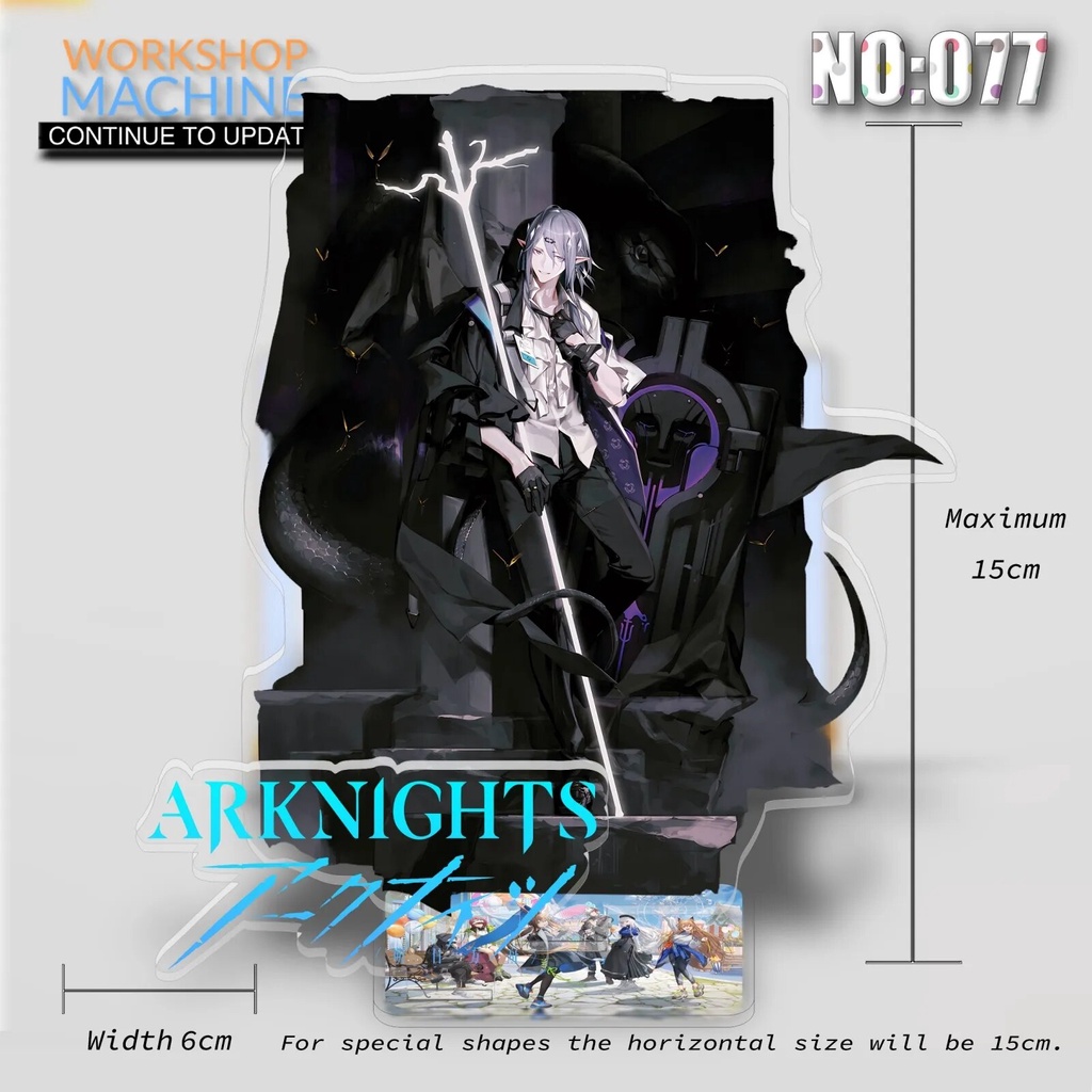 Mô hình Standee Arknights P1 Anime Characters Acrylic game 2 Phụ kiện trang trí để bàn góc học tập