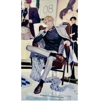 Mô hình Standee HoneyTrouble Rắc rối ngọt ngào Acrylic BL Korea Anime Jiheo Wooju Phụ kiện trang trí để bàn góc học tập