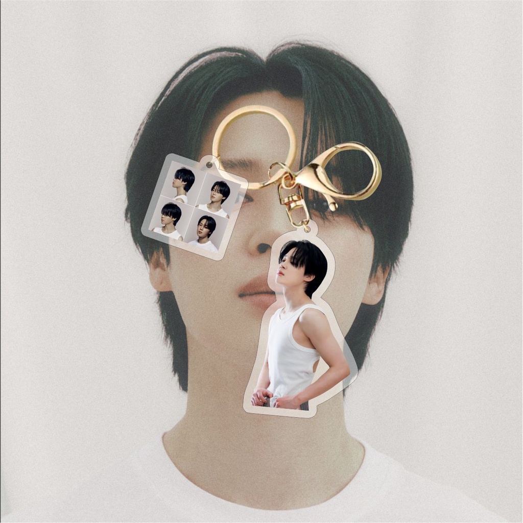 Móc Khóa acrylic Hình bts jimin