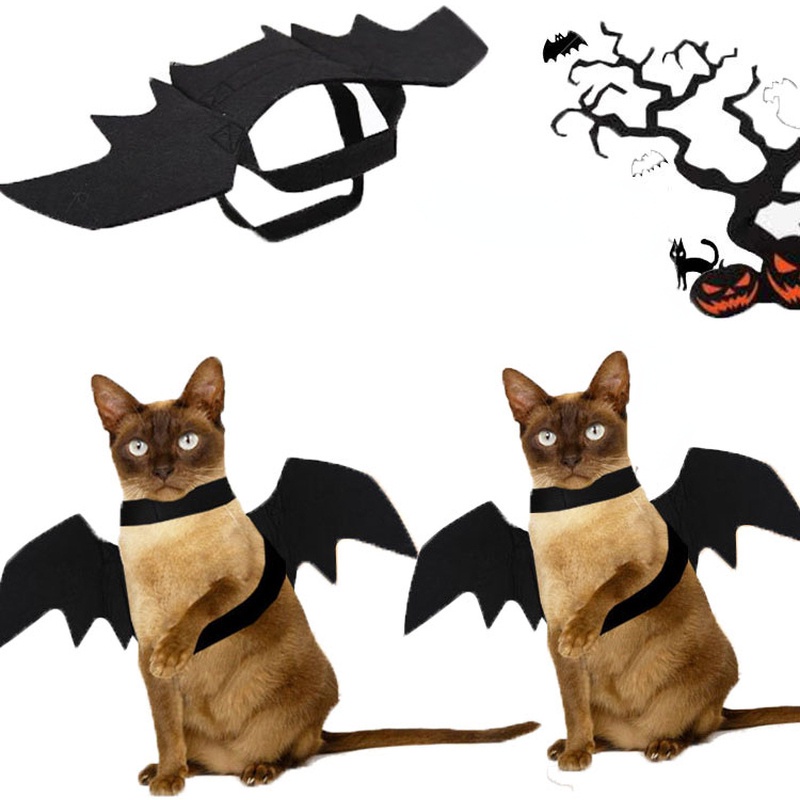 Bộ Đồ Hóa Trang Cánh Dơi Có Thể Điều Chỉnh Cho Thú Cưng Dịp halloween