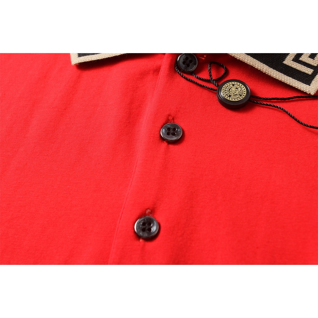 Áo polo Tay Ngắn In Họa Tiết Hoạt Hình Bằng Vải cotton Thoáng Khí Thời Trang Cho Nam 101