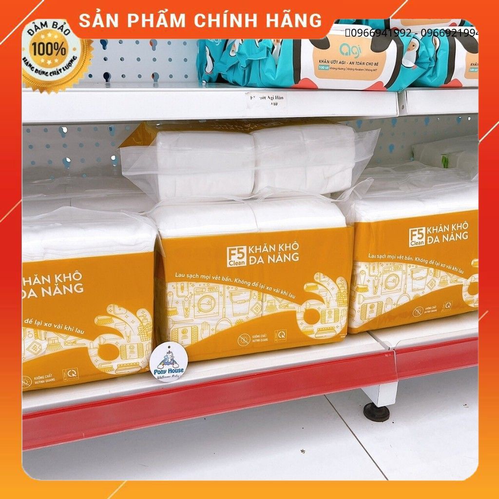 Giấy Khô/ Khăn Vải Khô Đa Năng F5 Mamamy - Gói 500G An Toàn Cho Bé Yêu