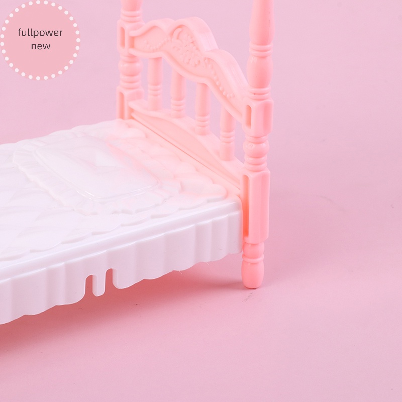 Giường Ngủ Mini fullpowernew Tỉ Lệ 1: 12 Trang Trí Nhà Búp Bê