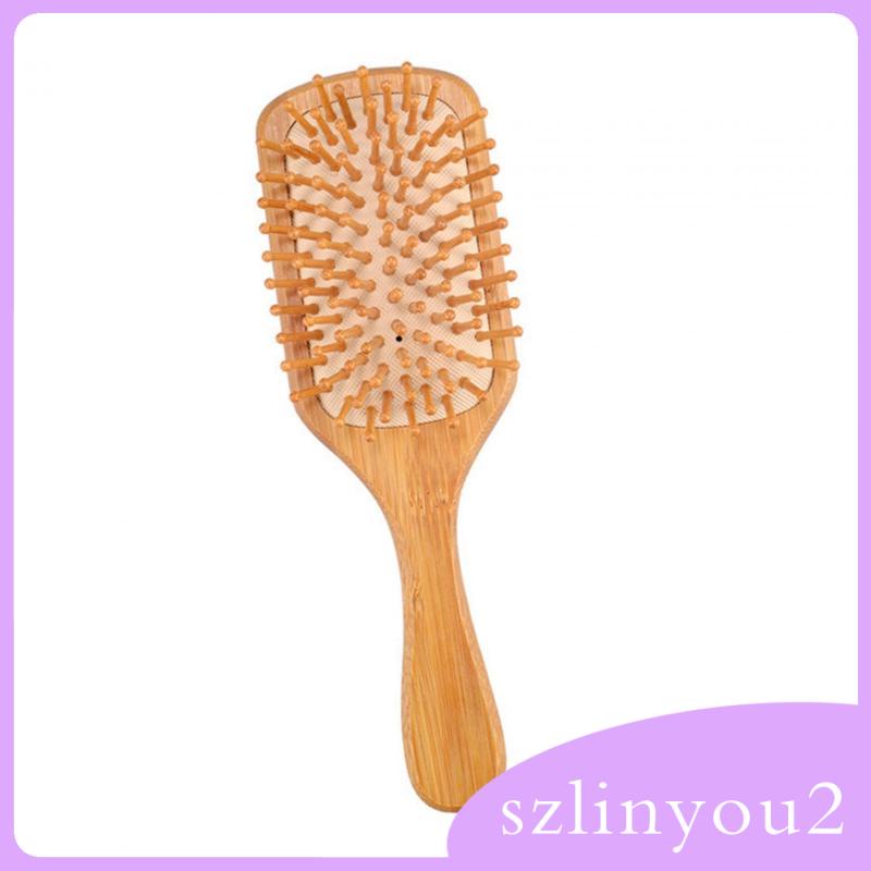 Lược Chải Tóc Bằng Tre Mát Xa Da Đầu Dành Cho Nam Và Nữ