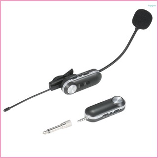 Hifi Wireless Microphone for Saxophone and Trumpet - UHF Headset Mic with Receiver and Transmitter