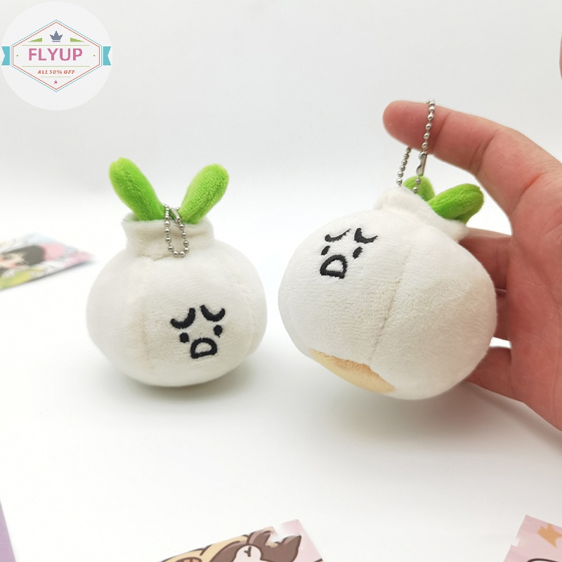 Flyup Móc Khóa Hình Rau Củ Quả Nhồi Bông Màu Xanh Lá Dễ Thương vn