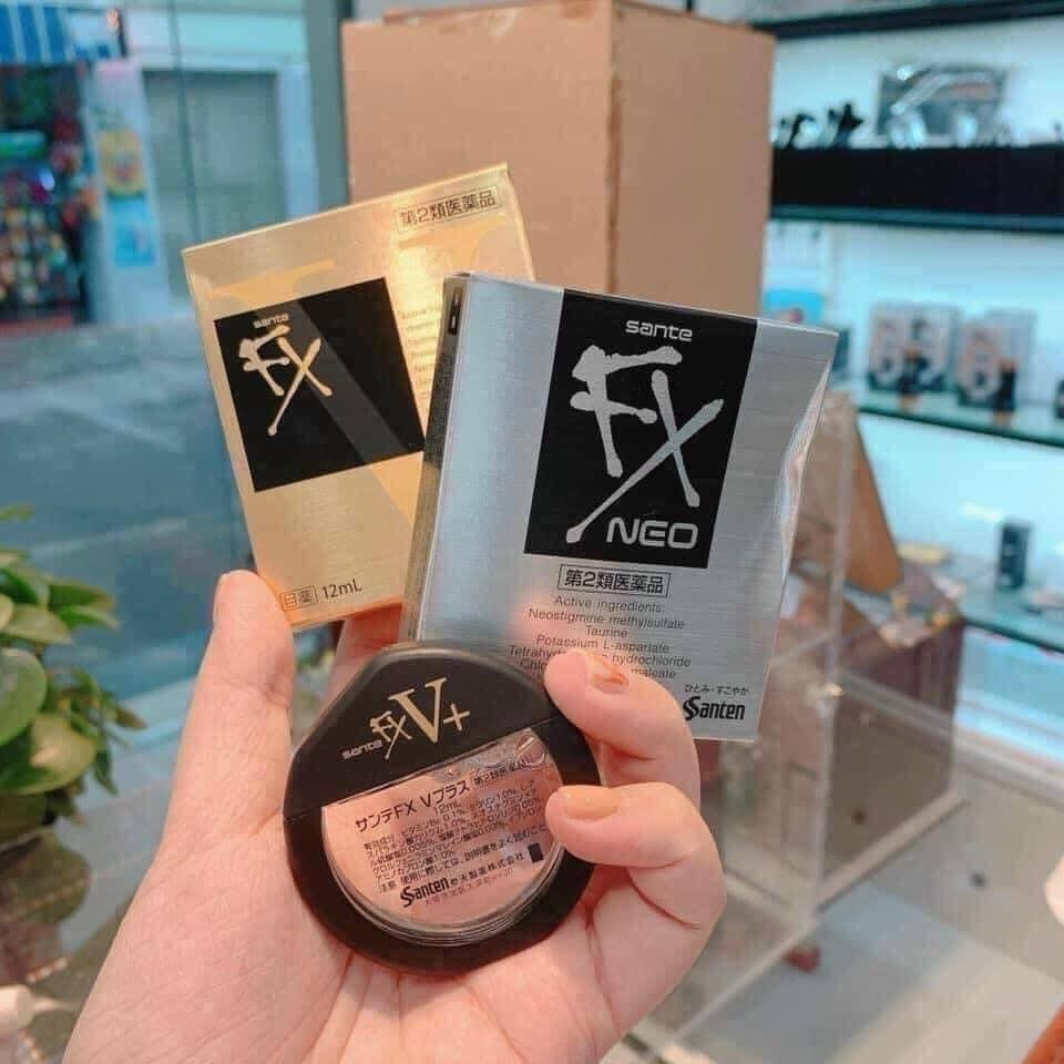Nước Nhỏ Mắt Fx Neo Đen, Vàng + Sante