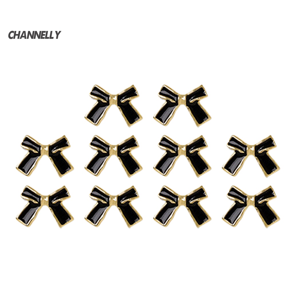 Channel Set 10 Phụ Kiện Trang Trí Cửa Hàng An Toàn Màu Trắng Đen Sáng Bóng Dễ Dán