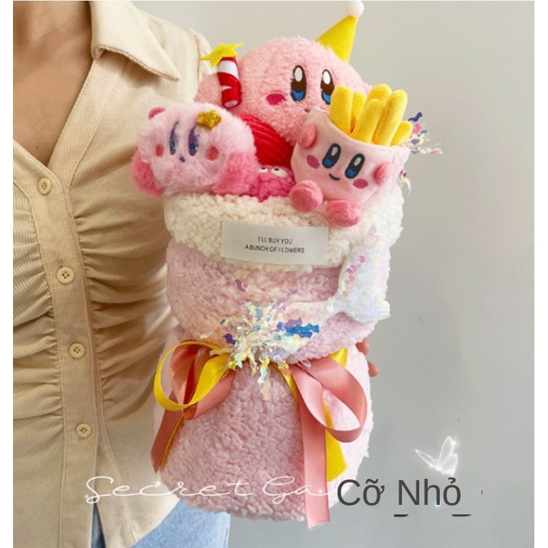 Dễ Thương Bó Hoa kirby Nhồi Bông Đáng Yêu Cho Bé